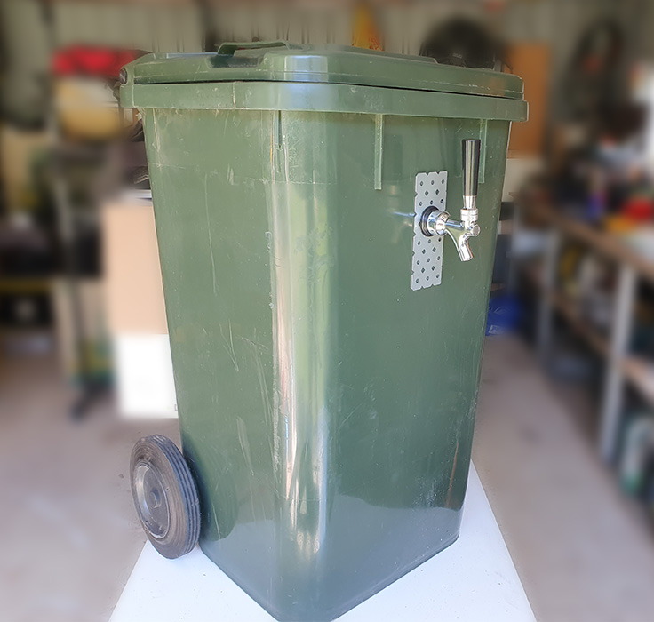 Portable keg hot sale cooler